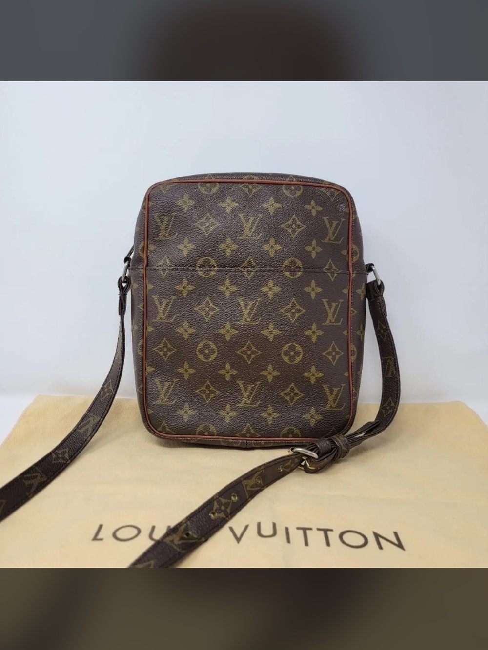 Louis Vuitton Monogram Messenger Bag in Brown